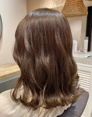 ミディアム カラー 👾TAMURA MAAYA👾のヘアスタイル