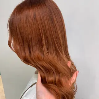 セミロング コテ巻き風パーマ 🦋にこ🦋のヘアスタイル