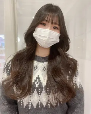 ロング 韓国ヘア🕊村上 ののこ🕊のヘアスタイル