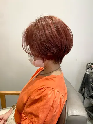 ショート カラー 廣庭 勇人のヘアスタイル