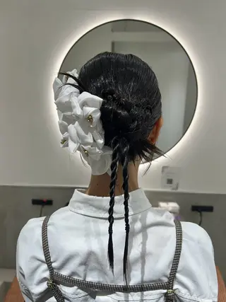 ヘアアレンジ 飯田橋No.1髪質 改善縮毛矯正/ユキナのヘアスタイル