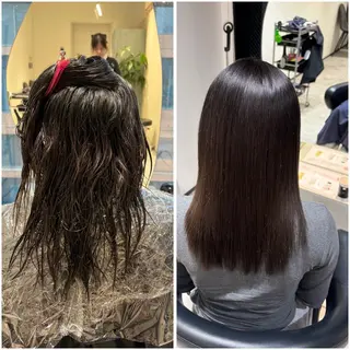 ミディアム 🧸艶髪🫧‪🎀 岡由紀乃のヘアスタイル