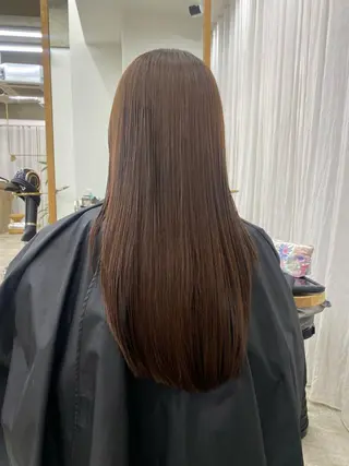 ロング パーマ KVELL ユナのヘアスタイル