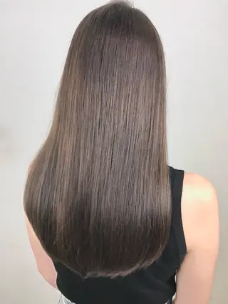 ロング 永島 妹のヘアスタイル