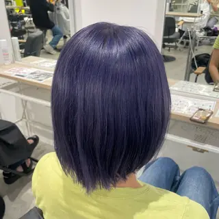 ミディアム カラー sawaka🪽レイ ヤー/酸性ストレートのヘアスタイル