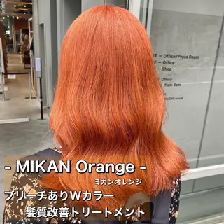 ロング カラー ボブカットモデル 募集中　ukaのヘアスタイル