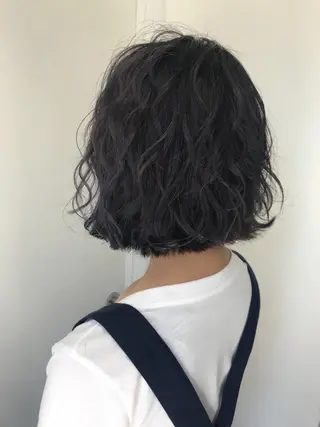 ミディアム カラー WEST OLAND 安藤のヘアスタイル