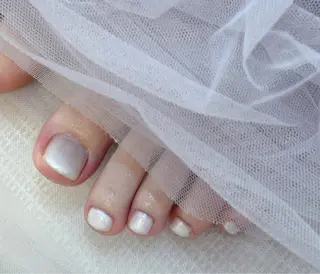 ネイル 爪育ショートネイル MOMOKAのネイルデザイン