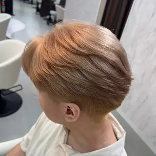 ショート メンズ ブリーチ 💕カット 💕みゆう💕大宮のヘアスタイル