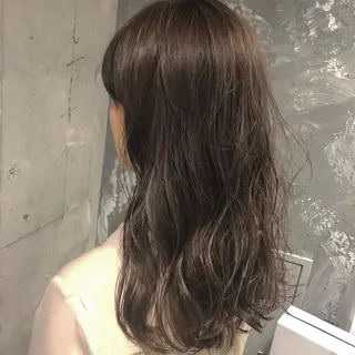 ロング カラー ヘアアレンジ 美髪矯正/透明感カラ ー🫧YUUKI🫧のヘアスタイル