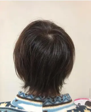 ミディアム カラー 横田 尚登のヘアスタイル