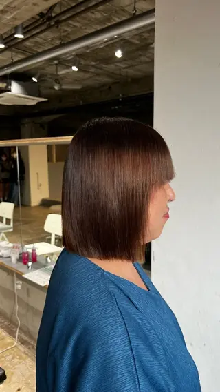 ミディアム 夏見 柚羽のヘアスタイル
