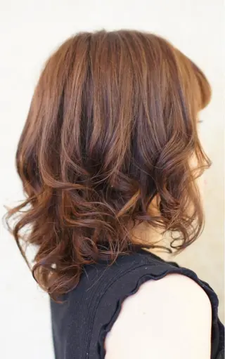 ミディアム パーマ 【毎朝セット3分】 メンズパーマ　真人のヘアスタイル