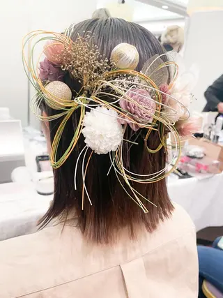 ミディアム ✨カラー支持No.1 🧸ワキ カナコ🧸のヘアスタイル