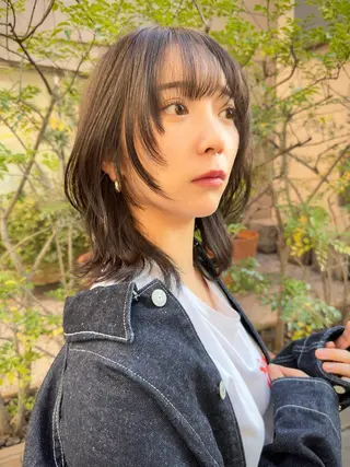 ミディアム カラー ✨上品レディーなヘア スタイルへ✨髙木諒也のヘアスタイル