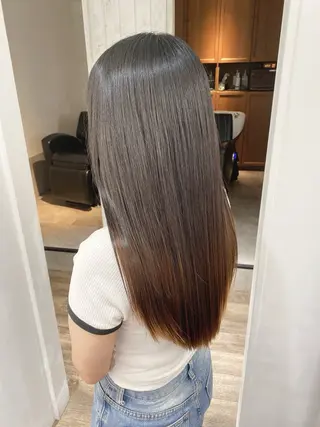 ロング ハイライト⭐️上野 高広のヘアスタイル