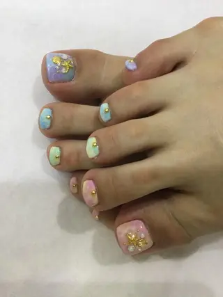 ネイル 💎🐰 saki. m 🐰💎のネイルデザイン