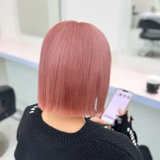 ミディアム カラー ヘアアレンジ 💘Risa💘/ミ ルクティ/ハイトーンのヘアスタイル