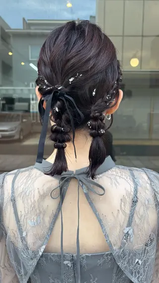 ミディアム 🌈トップデザイナー 金沢駅近nanamiのヘアスタイル