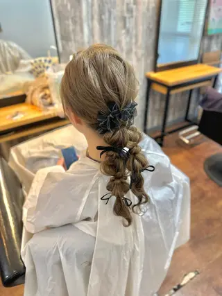 ロング ヘアアレンジ Luzir⭐︎ GEN⭐︎のヘアスタイル