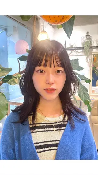 セミロング ano ♡のヘアスタイル