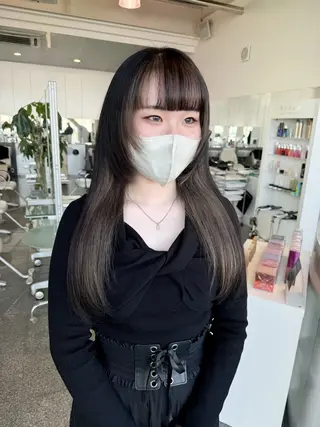 ロング カラー 🫧ヒシダアキ taboo.i🫧のヘアスタイル