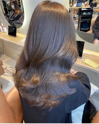 セミロング 浅井 寛十朗のヘアスタイル