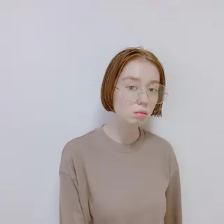 ショート 元重 宣博のヘアスタイル