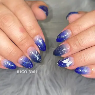 ネイル RICO Nail パーツつけ放題🌈のネイルデザイン