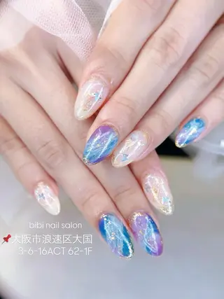 ショート カラー Chann Channのネイルデザイン