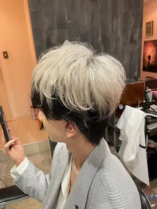 ショート メンズ ZAZA rubik所属・此島 雄聖のヘアスタイル