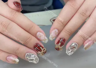 ネイル 神田 ココナッツのネイルデザイン