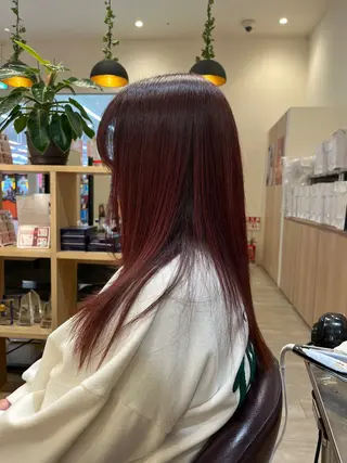 ロング カラー メンズカット／パーマ 牛尾丈のヘアスタイル