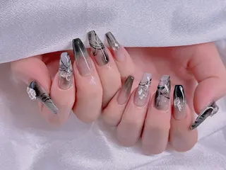 ネイル 長さだし専門店 M2　rikaのネイルデザイン
