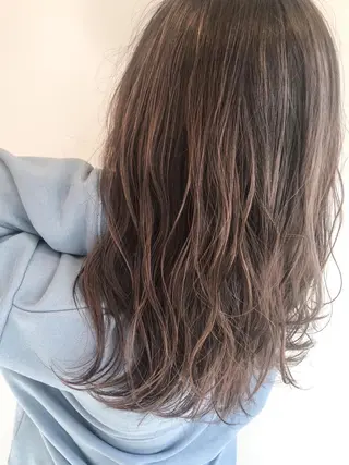 ミディアム MIRIM栄 野田航生のヘアスタイル