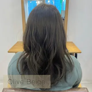 セミロング akina*ブリーチ ♡トレンドヘアのヘアスタイル