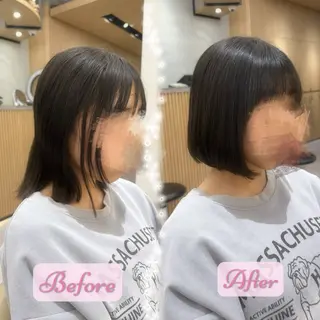 ショート mina/浦和 /ボブヘアのヘアスタイル