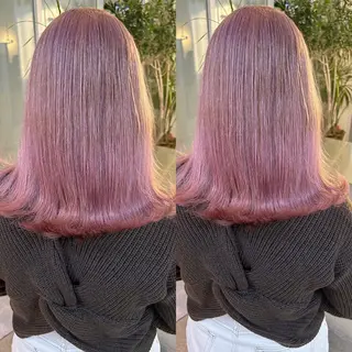 ミディアム カラー yoriダブルカラー 代表すがわらのヘアスタイル