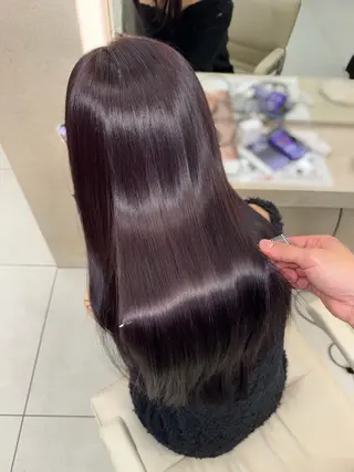 ロング 名古屋/レイヤー 島原　由璃のヘアスタイル