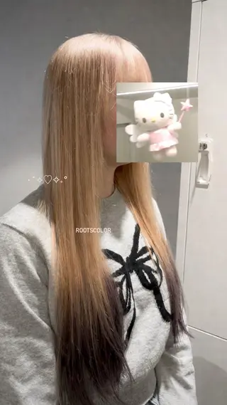 カラー rena 🕯colorのヘアスタイル