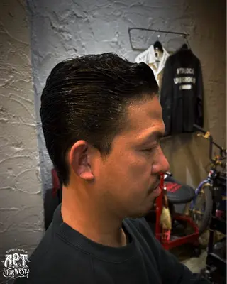 ショート メンズ APT.TOR WEST所属・賀本 泰我のヘアスタイル