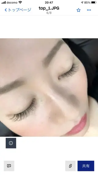 マツエク・マツパ 阿部 ふみこのマツエク・マツパデザイン