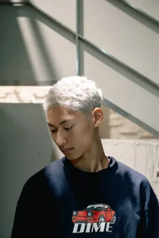 ショート カラー パーマ メンズ 🔗メンズサロン🔗 Kieのヘアスタイル