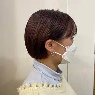 ショート カラー 🪭risa 暖色/レイヤー🪭のヘアスタイル