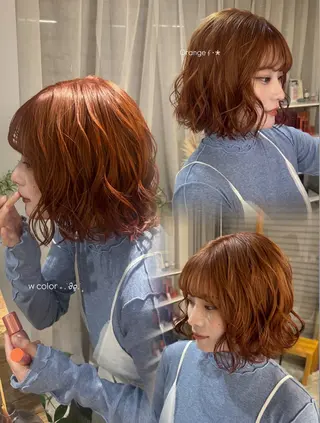 カラー cipre 萌乃のヘアスタイル
