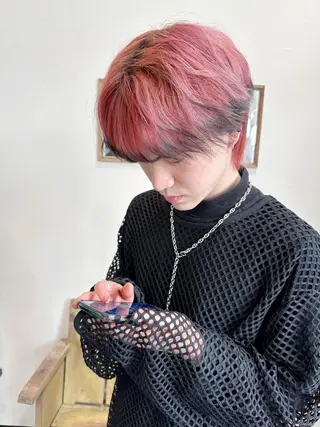 ショート カラー ARISA🦋推し・ アニメカラー/派手髪のヘアスタイル