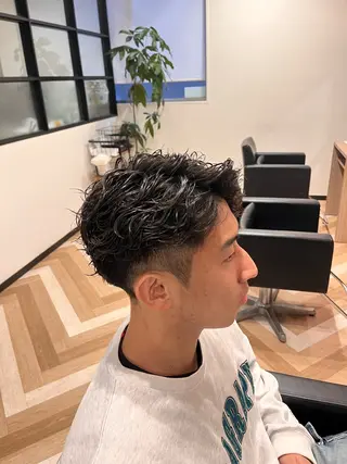 パーマ メンズ ✨山岸　泰輝 ARISE✨のヘアスタイル