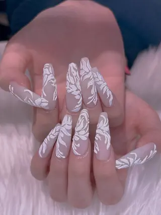 ネイル 長さだし専門店 M2　rikaのネイルデザイン