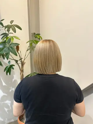 ミディアム 松井 雅のヘアスタイル