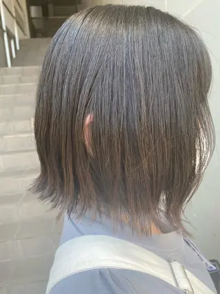 ミディアム エクステ/ハイトーン /インナー礒野朱里のヘアスタイル